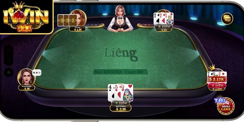 Luật chơi game Liêng IWIN trực tuyến