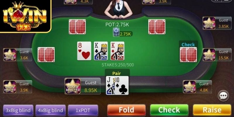 Vòng Flop trong game Poker