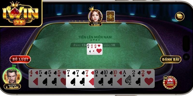 Tiến Lên Miền Nam IWIN - Quy Luật Và Chiến Thuật Hay 3 Cách đánh Tiến Lên Miền Nam IWIN theo lượt